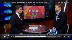 Wes Moss on 11Alive - Fiscal Cliff