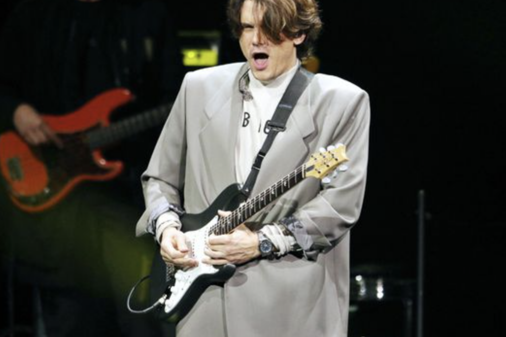 John Mayer at State Farm Arena in 2022 on his SOB Rock Tour (Robb Cohen for The Atlanta Journal Constitution)