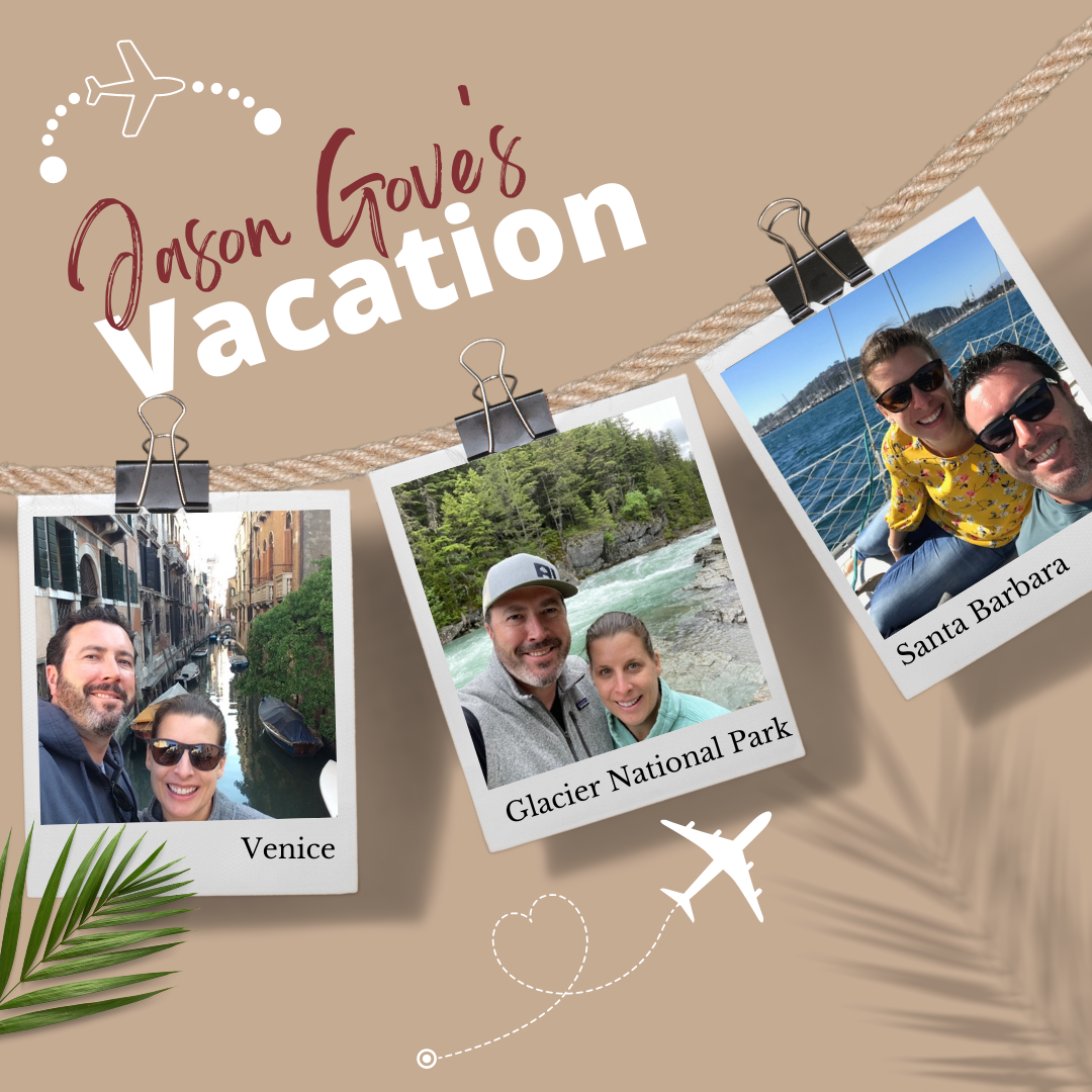 Capital's Favorite Vacation Spots- Jason Gove