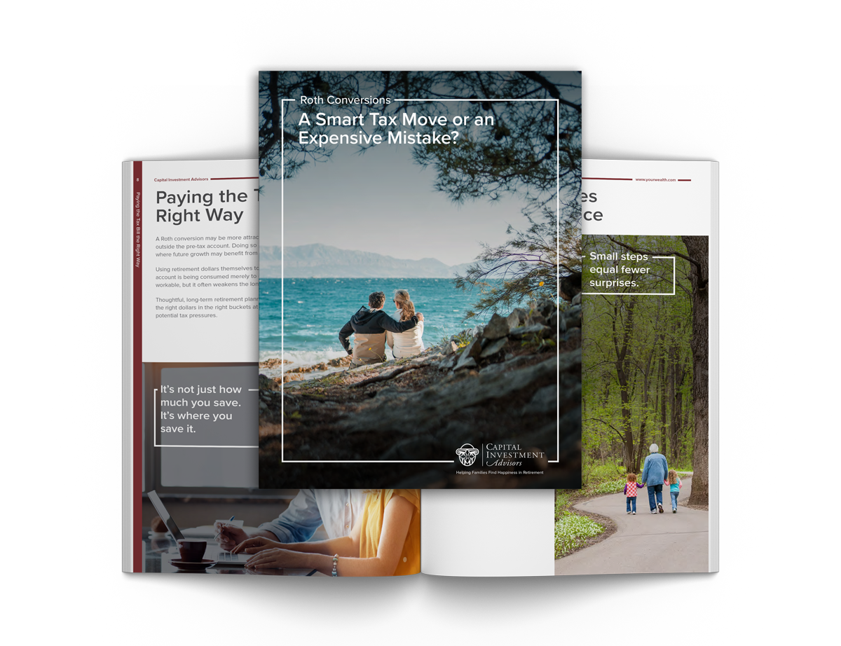 Roth Conversions ebook mockup image